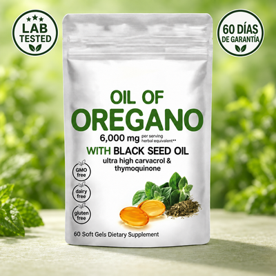 Aceite de Orégano y Semillas Negras